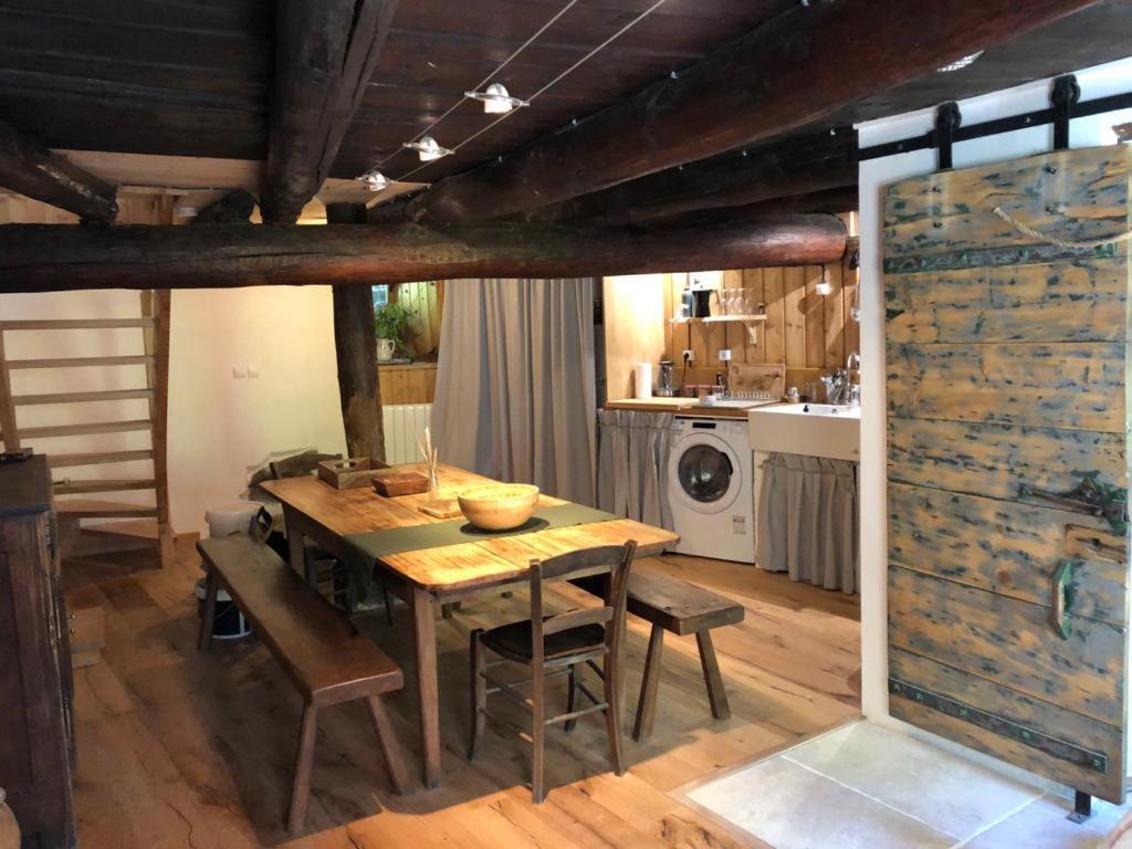 Mon Roc - Maison De Montagne Atypique Avec Vue La Grave Ngoại thất bức ảnh