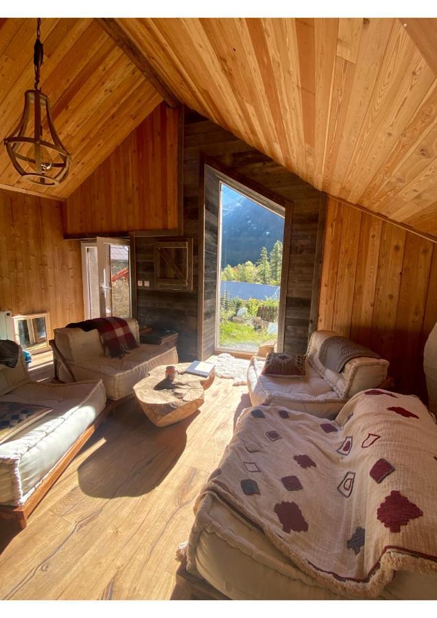 Mon Roc - Maison De Montagne Atypique Avec Vue La Grave Ngoại thất bức ảnh