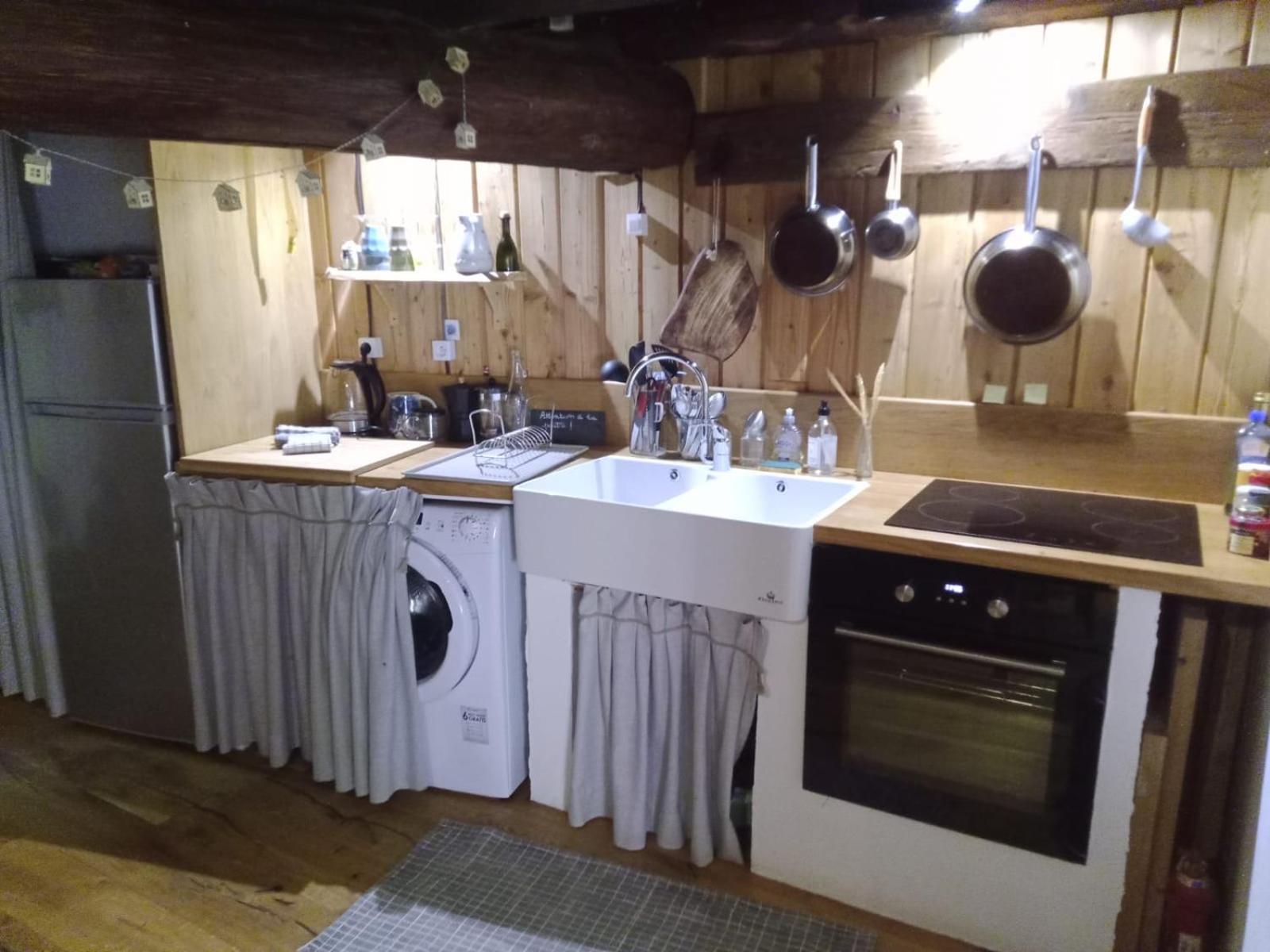 Mon Roc - Maison De Montagne Atypique Avec Vue La Grave Ngoại thất bức ảnh