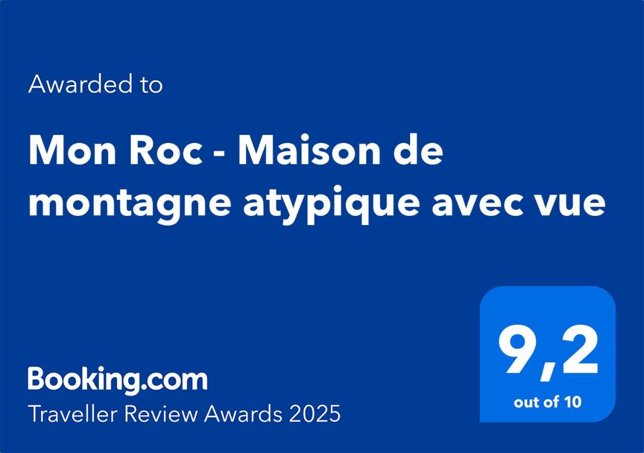 Mon Roc - Maison De Montagne Atypique Avec Vue La Grave Ngoại thất bức ảnh